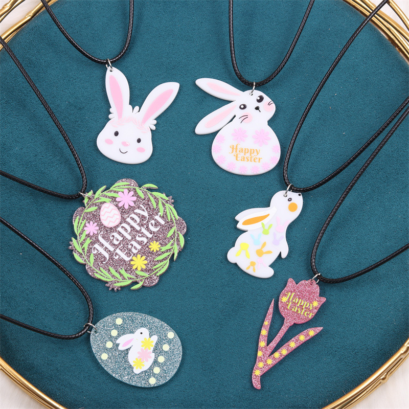 Easter Bunny Pendant Necklace Wholesaler