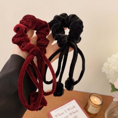 Velvet Streamer Hair Ring Wholesalers