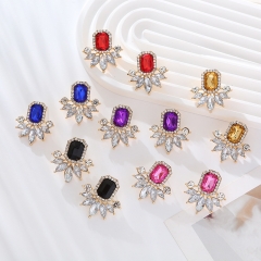 Pendientes De Flores De Diamantes Al Por Mayor