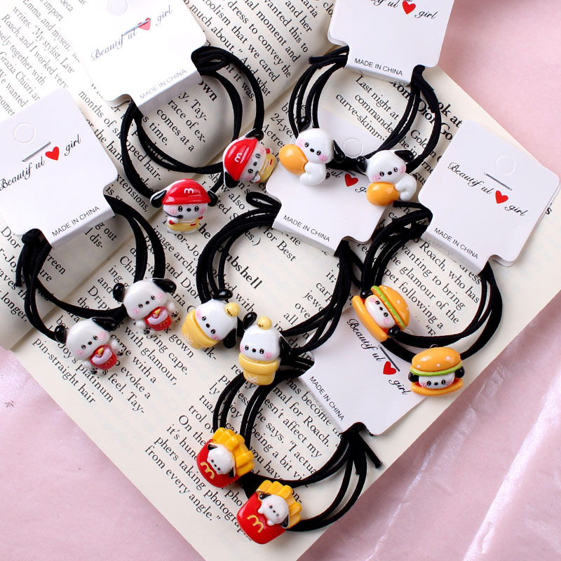 Cartoon Puppy Children Hair Ring Wholesalers