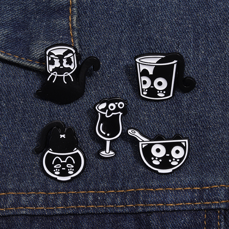 Black Cat Brooch Wholesaler