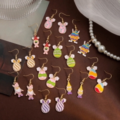 Easter Egg Resurrection Rabbit Earrings Wholesaler