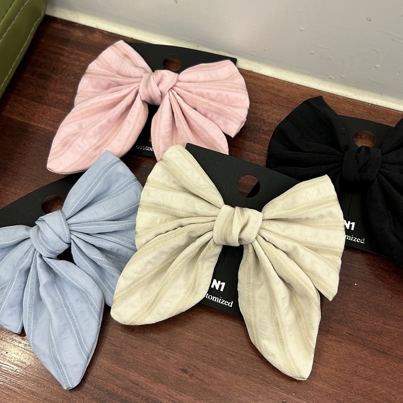 Striped Bow Hairpin Wholesalers