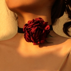 Fabric Rose Flower Collar Wholesalers