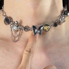 Mayorista De Collar De Mariposa De Cristal