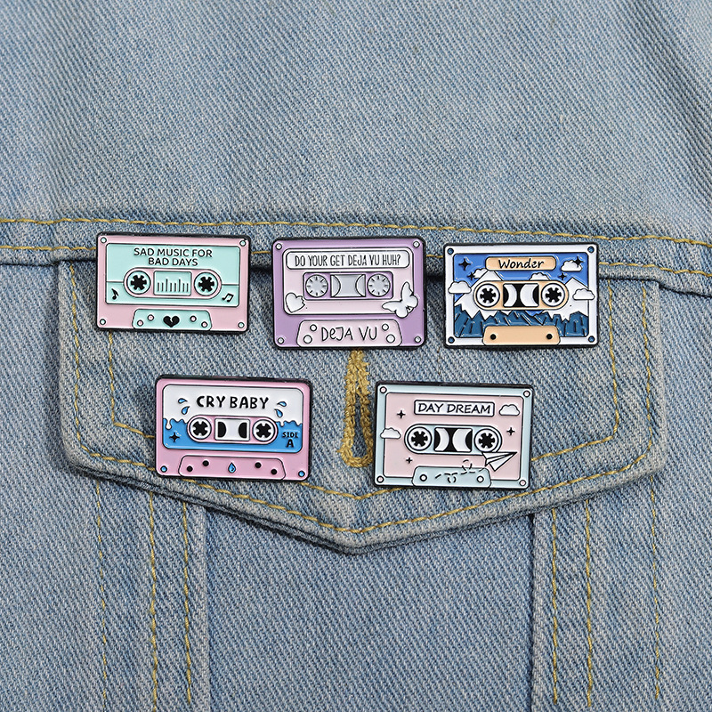 Radio Tape Brooch Wholesaler