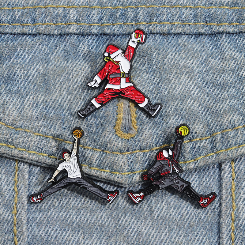 Funny Santa Badge Wholesaler
