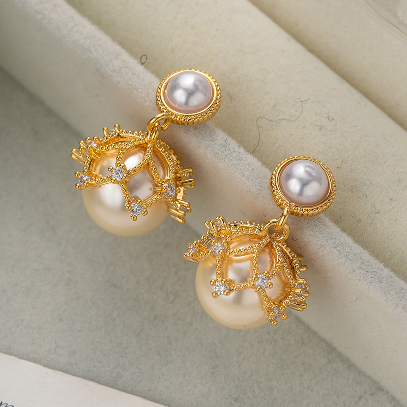 Lace Pearl Earrings Wholesalers
