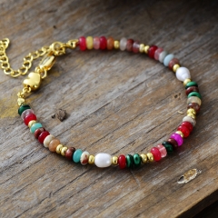 Natural Stone Pearl Beaded Bracelet Wholesalers