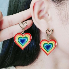 Love Rainbow Earrings Wholesalers