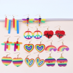 Arcoíris Love Pendientes Mayorista