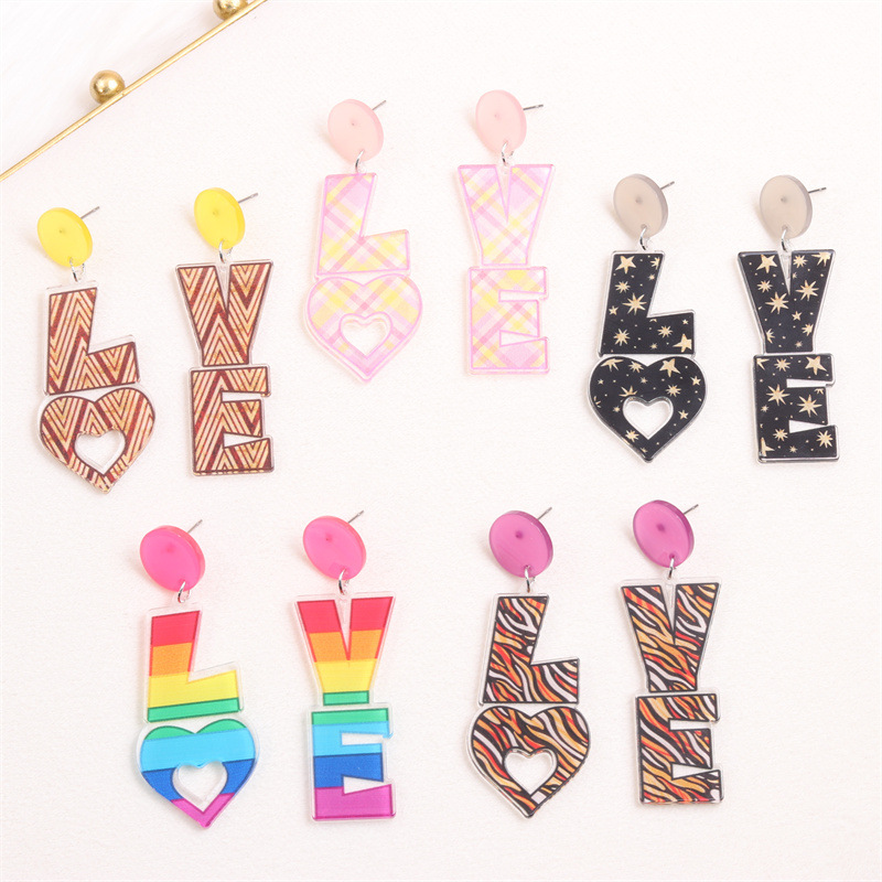 LOVE Letter Love Eardrop Wholesalers