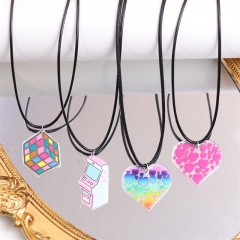 Love Rubik's Cube Pendant Necklace Wholesalers