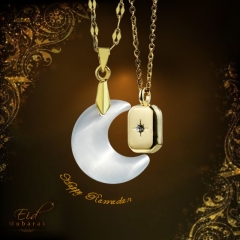 Mayorista De Collar Colgante De Luna Estrella De ópalo