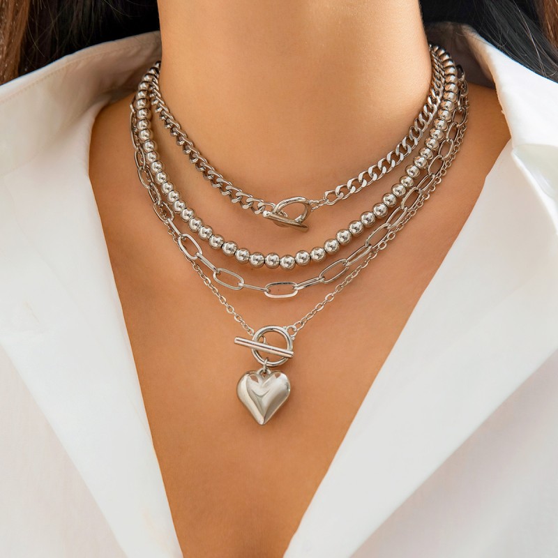 Love OT Hebilla Collar Conjunto Mayorista