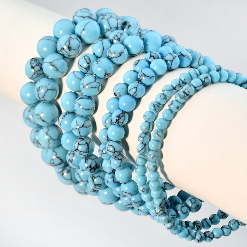 Mayorista De Pulsera De Turquesa Azul Para Hombres Y Mujeres