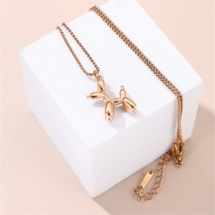 Square Puppy Pendant Children's Necklace Wholesalers