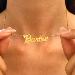 Barbie English Alphabet Necklace Wholesaler