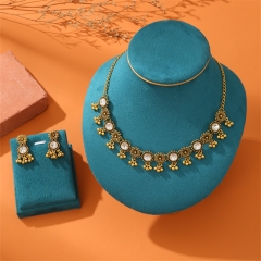 Indian Wind Necklace Earrings Set Wholesalers