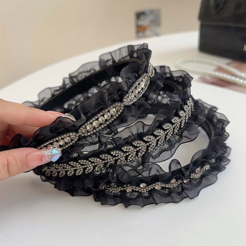 Diamond Ruffle Hair Hoop Wholesalers