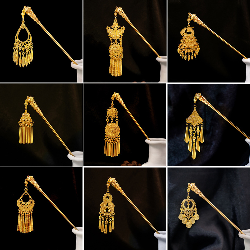 New Chinese Hollow Fringe Hairpin Wholesaler
