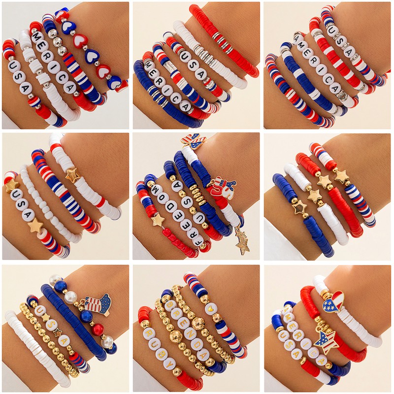 Beaded Letter Bracelet Suit Wholesaler