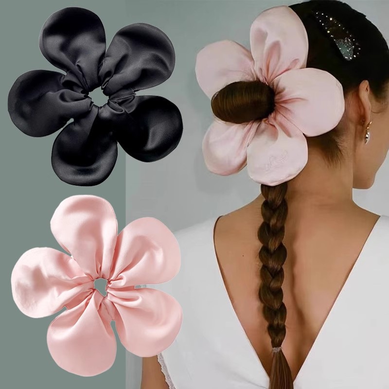 Mayorista De Anillos Para El Cabello De Flores Grandes