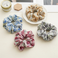 Gradient Floral Fold Hair Ring Wholesaler