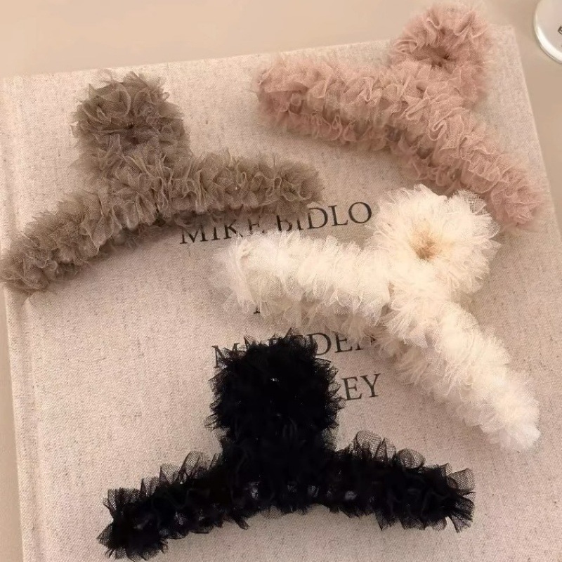 Mayorista De Clips De Tiburón De Encaje De Malla