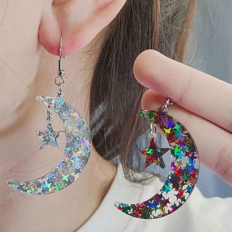 Mayorista De Pendientes Star Moon