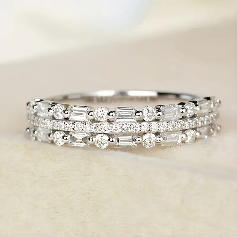Diamond Multi-Layer Ring Wholesaler