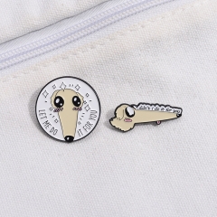 Cartoon Big Eyes Long Nose Dog Brooch Wholesalers