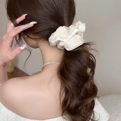 Lace Printed Hair Ring Wholesalers