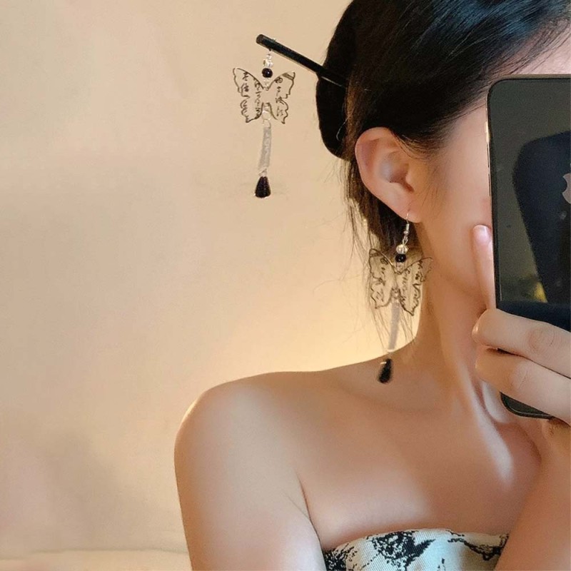 Wooden Fringed Hairpin Wholesalers