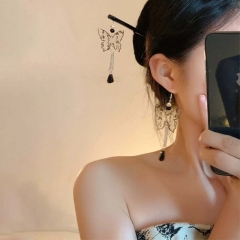 Wooden Fringed Hairpin Wholesalers