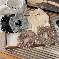 Mesh Pearl Hair Ring Wholesaler