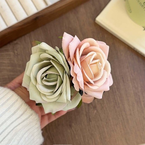 Green Peach Pink