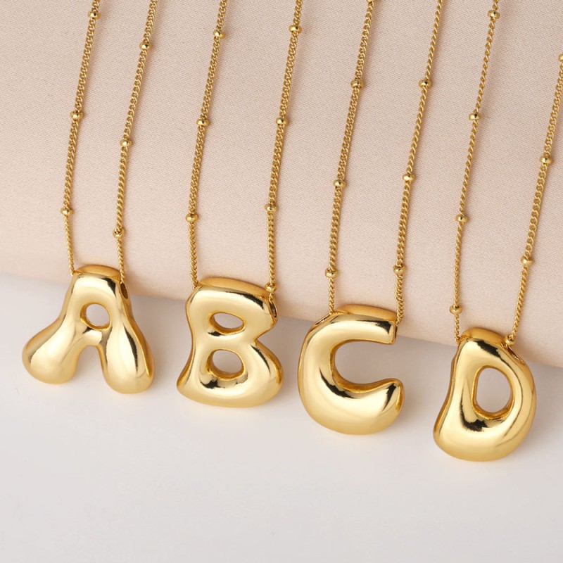 26 Letras Inglesas Collar Mayorista