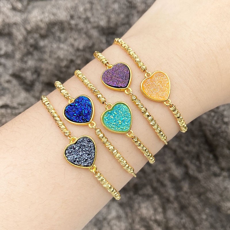 Mayorista De Pulsera Con Cuentas De Amor De Diamantes