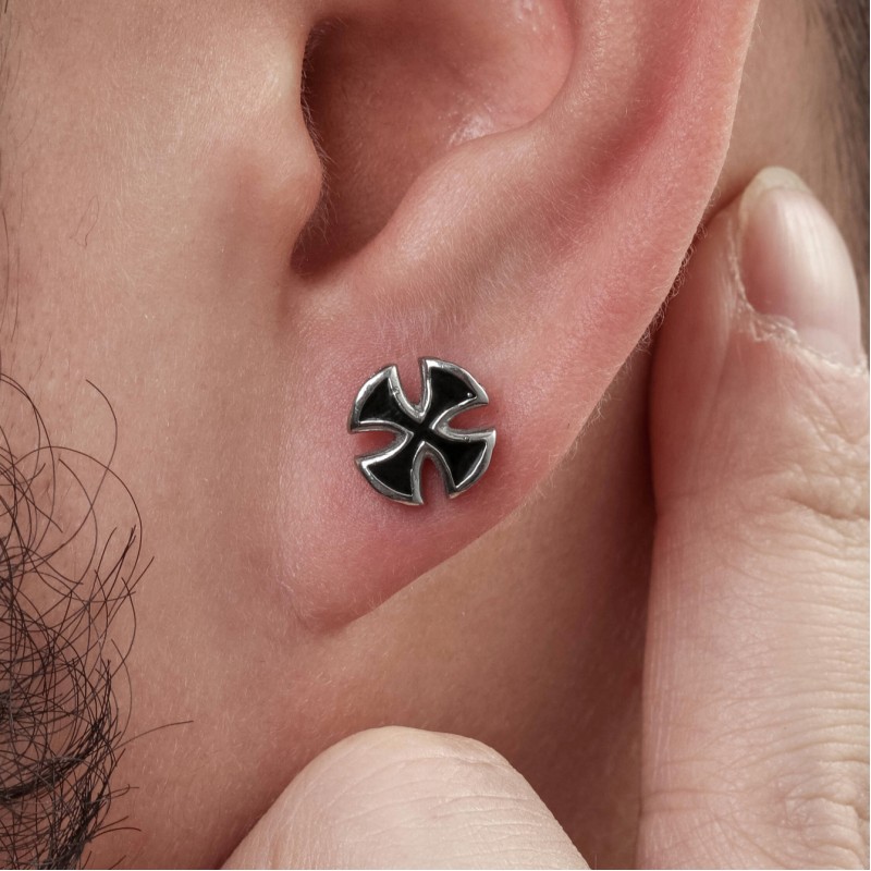 Stainless Steel Round Stud Earrings Wholesalers