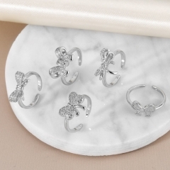 Mayorista De Anillos Abiertos Con Lazo De Circón