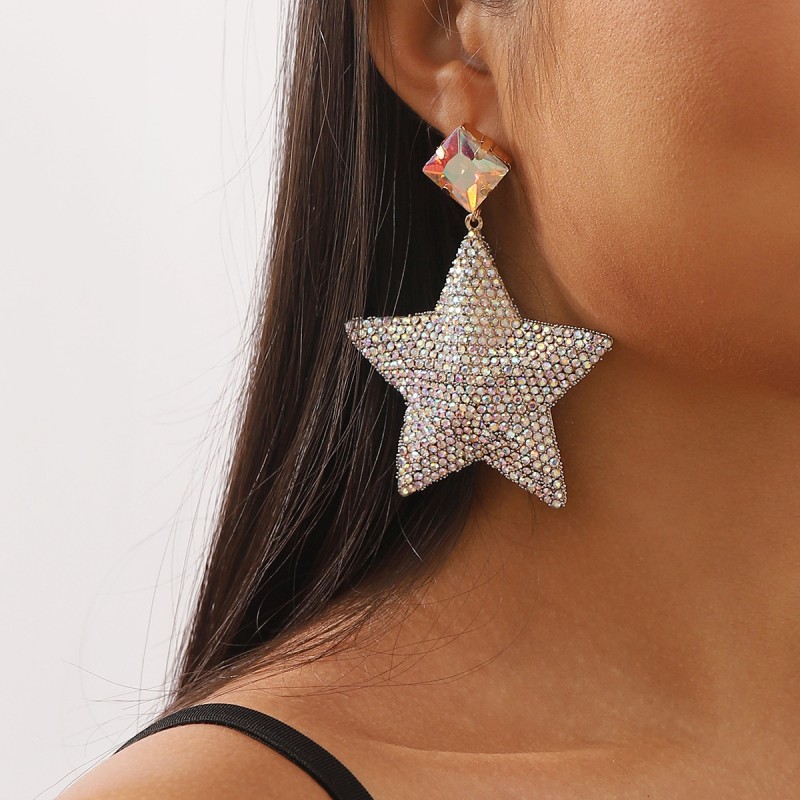 Mayorista De Estrella De Cinco Puntas De Diamante Completo