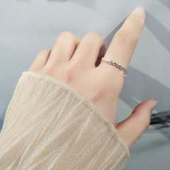 S925 Sterling Silver Rotating Opening Ring Wholesalers