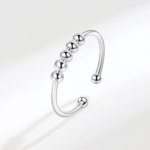 Silver (5 Beads)