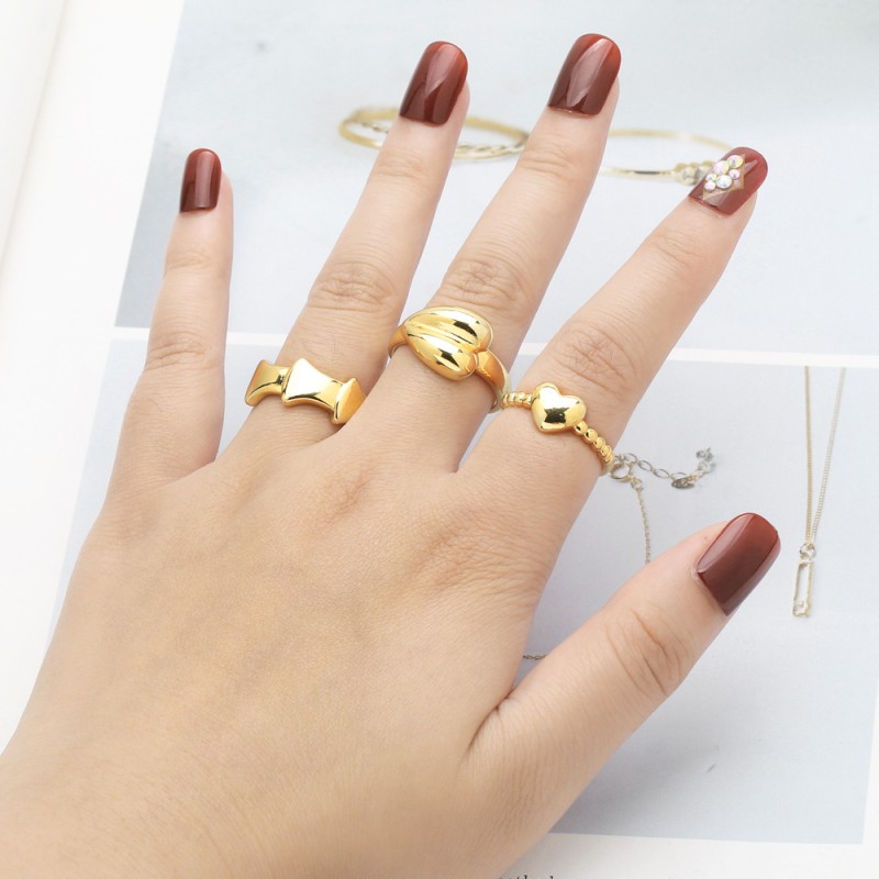 Love Smooth Opening Ring Wholesalers