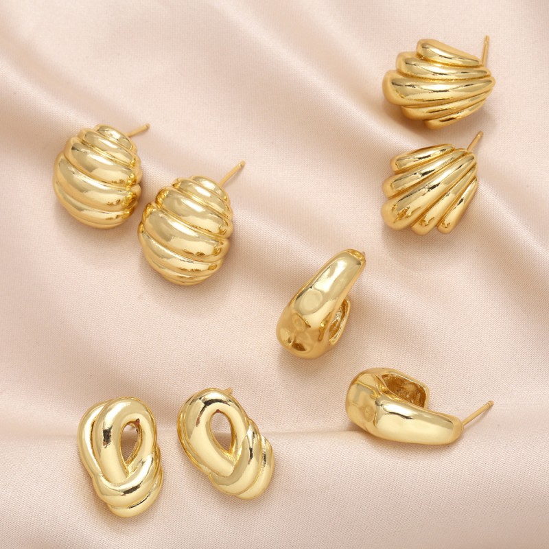 Mayorista De Pendientes De Bobinado Irregular