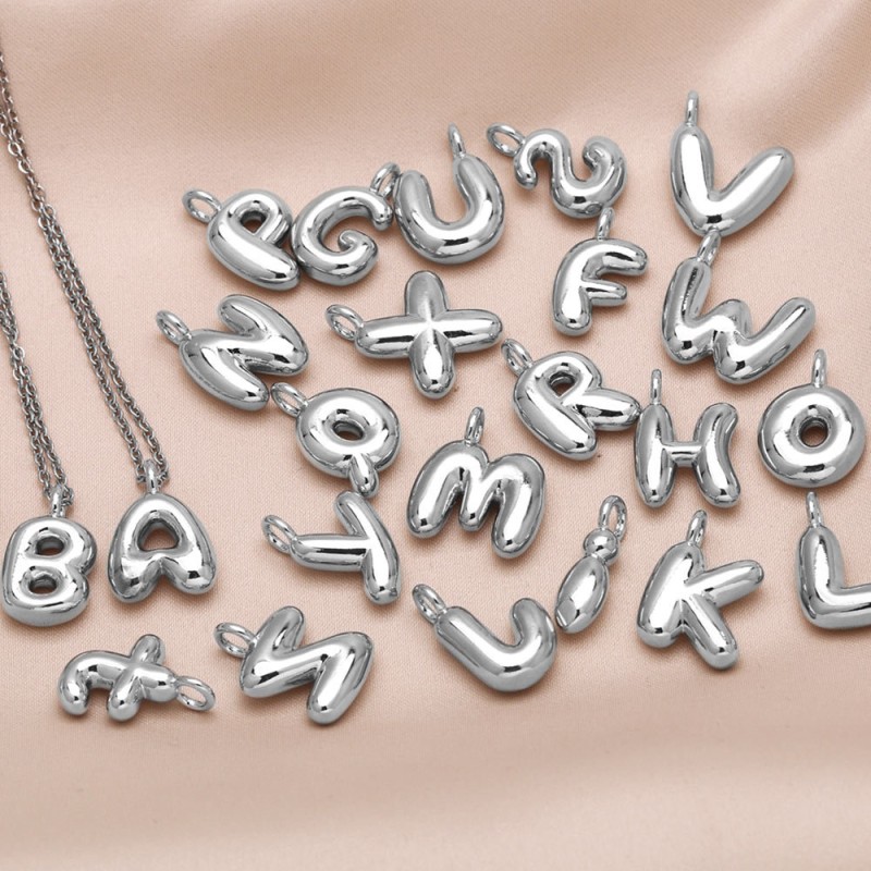 Mayorista De Cadena De Clavícula Brillante De 26 Letras Inglesas