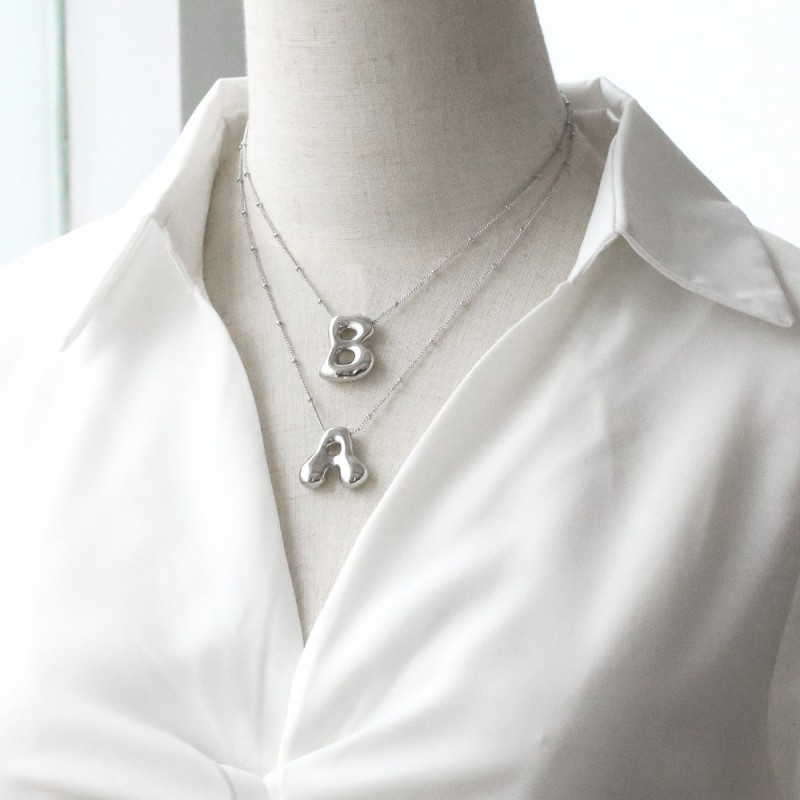 Glorioso 26 Letras Inglesas Colgante Collar Mayorista