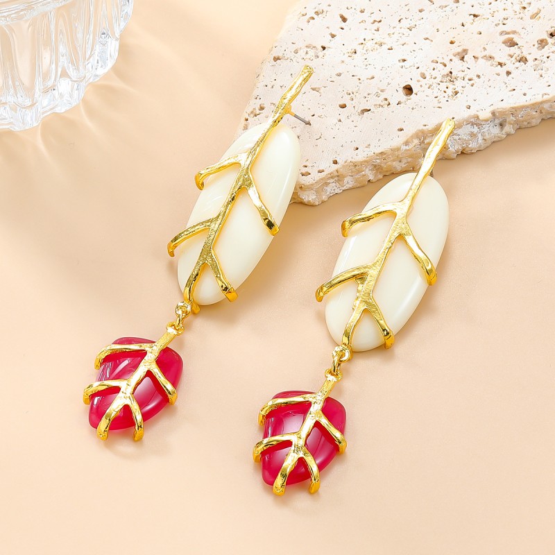 Multi-layer Leaf Earrings Wholesalers