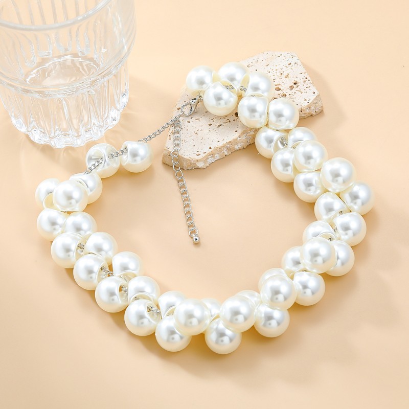 Mayorista De Collar De Doble Capa De Perlas